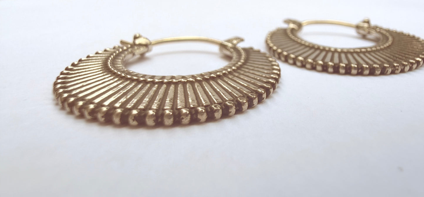 Dissent earrings by Maya Jewelry