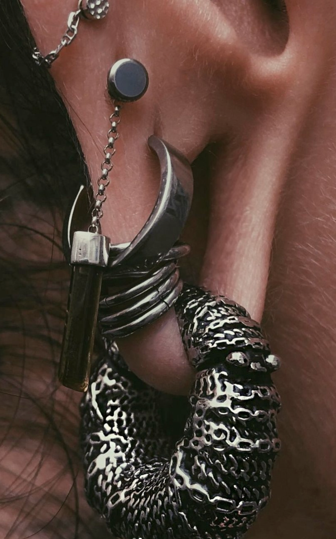 Adam in Chains Ear Weights from MAYA