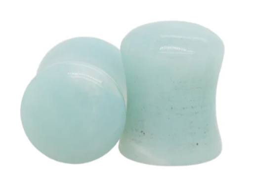 Amazonite Double Flare from Diablo Organics