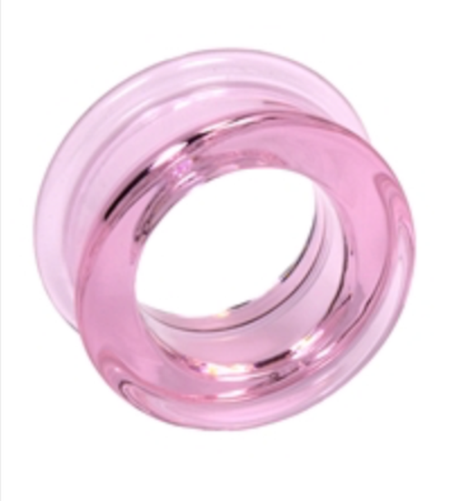 Color Tunnel - Double Flare - Pink - Glasswear Studio