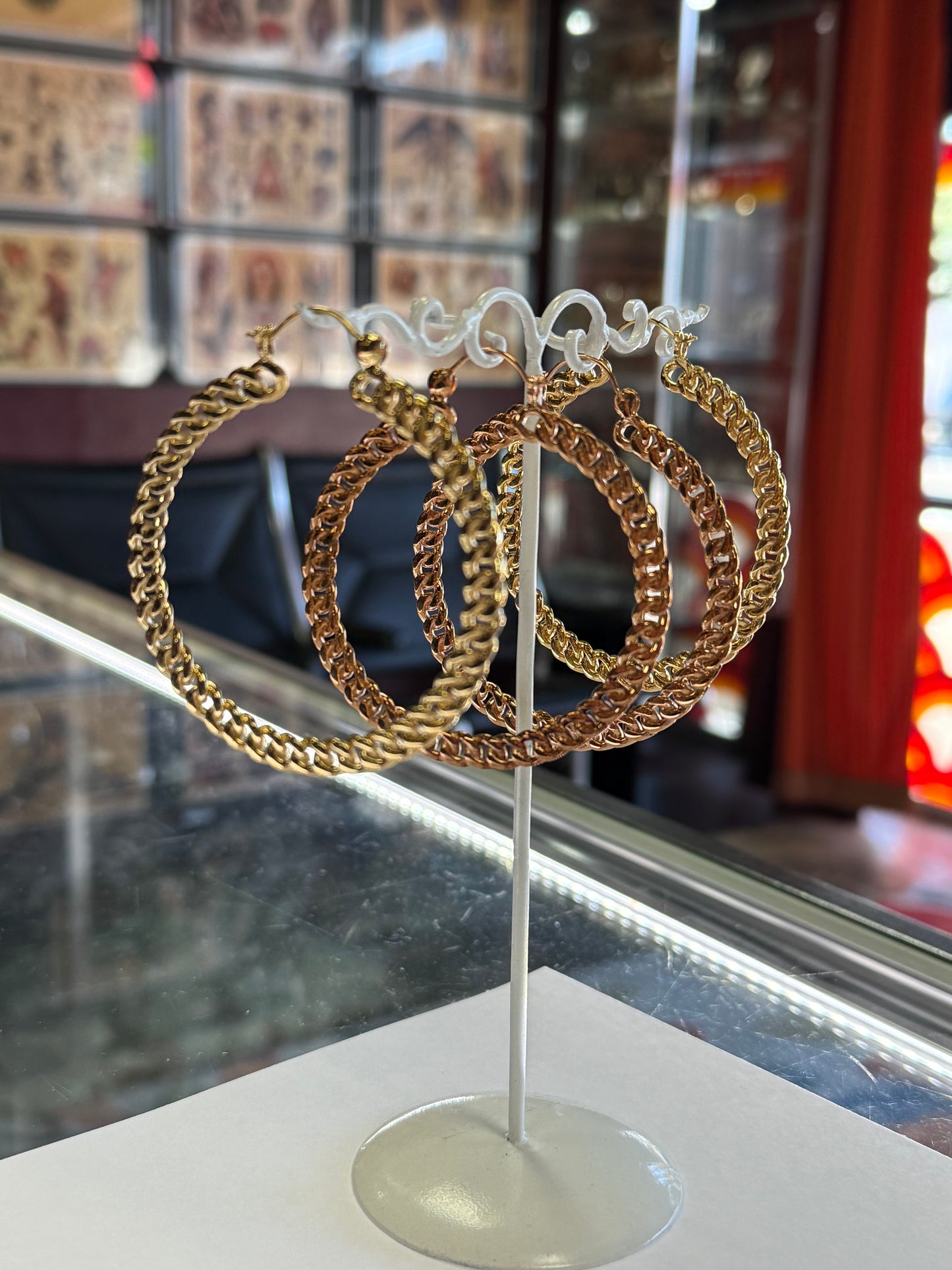 Downtown Hoop Earring from Tawapa