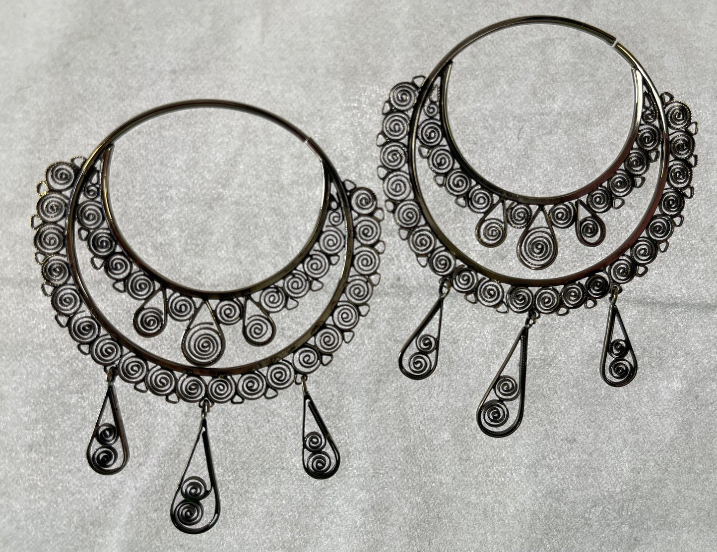 Filagree Hoops - Quetzalli