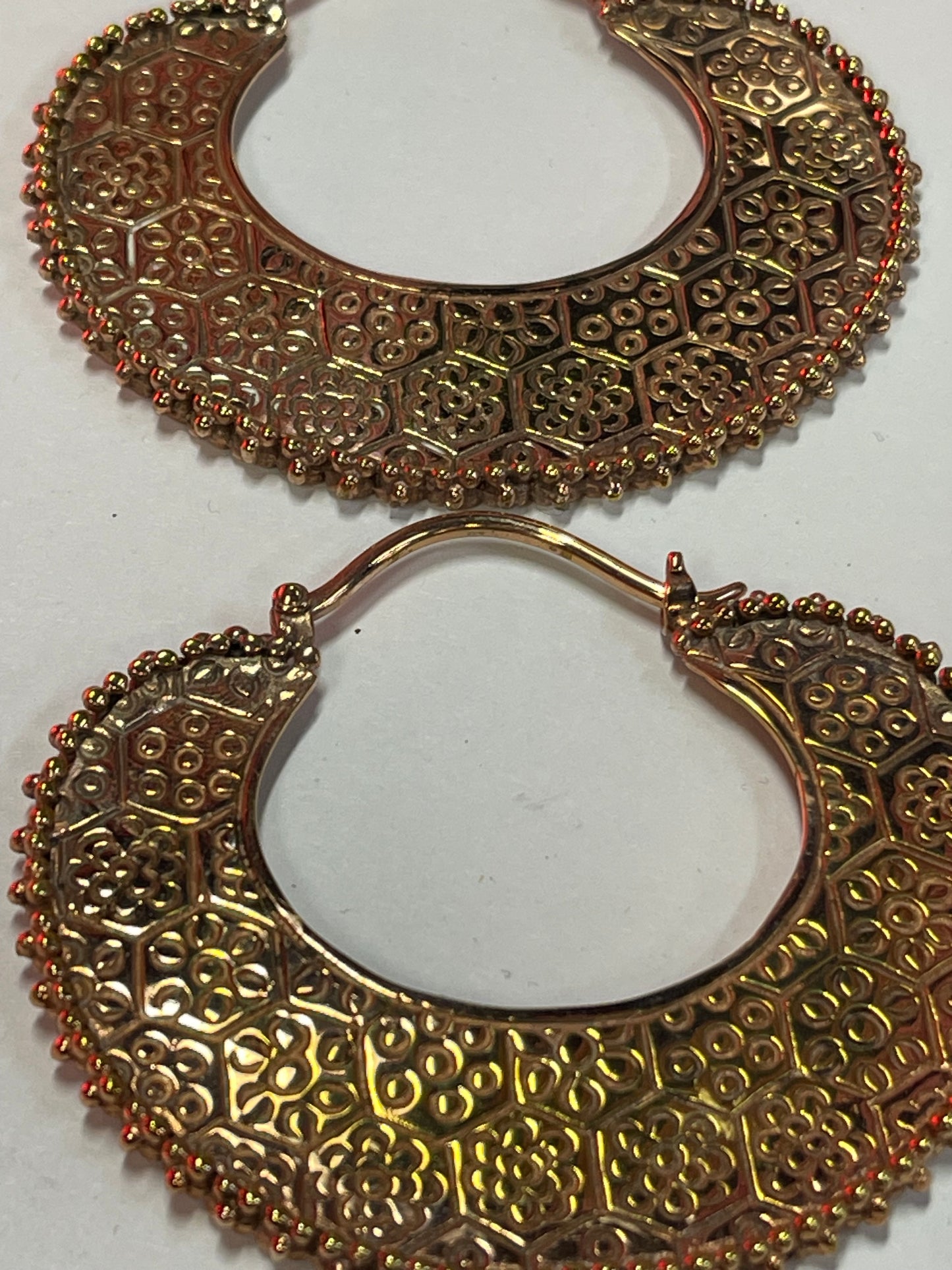 SALE - Hive ear weights from Maya Jewelry