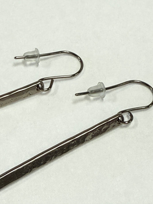 Hammered Hook Earrings from Cinch Jewelry