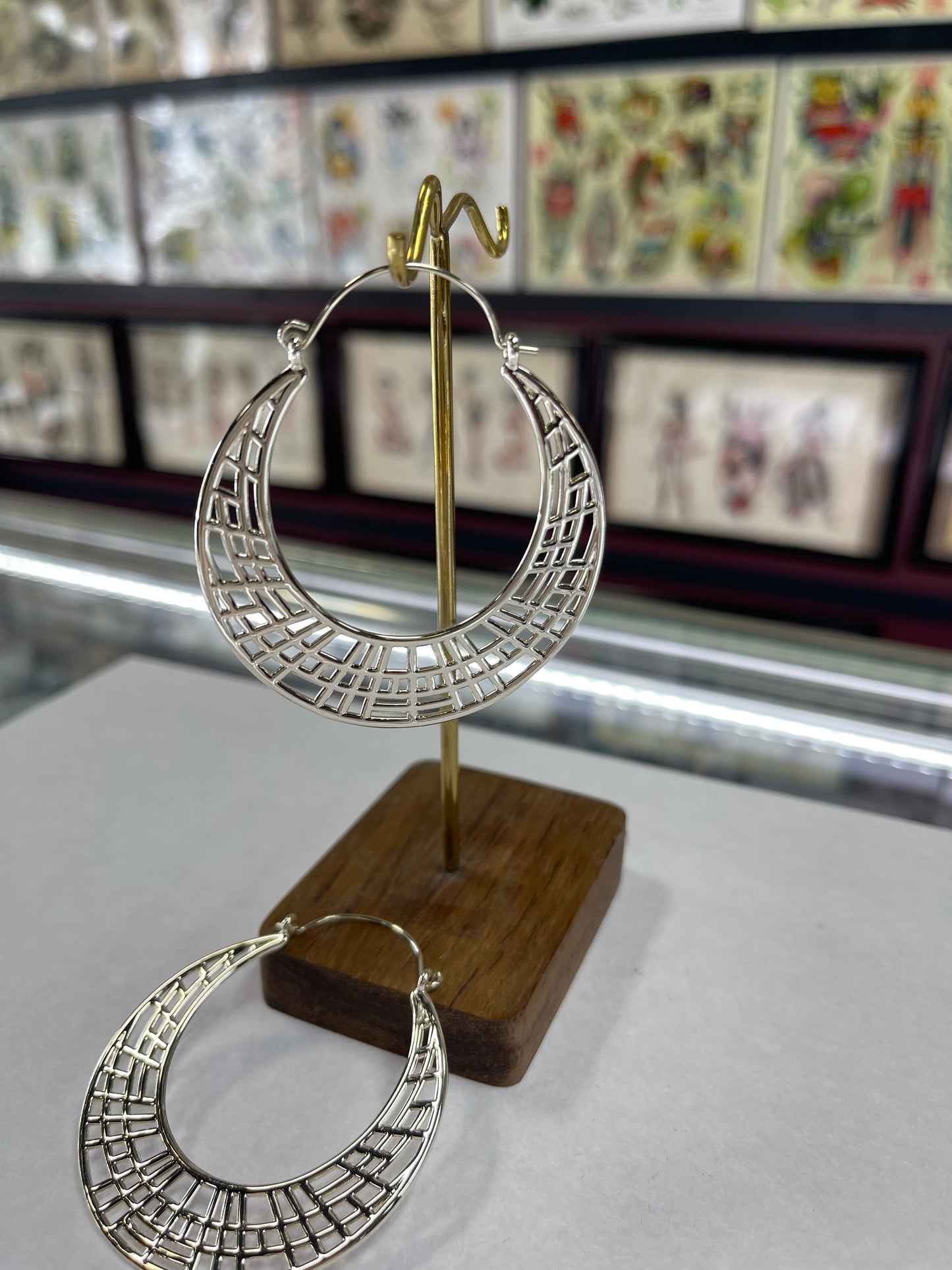 Prometheus earrings from TETHER