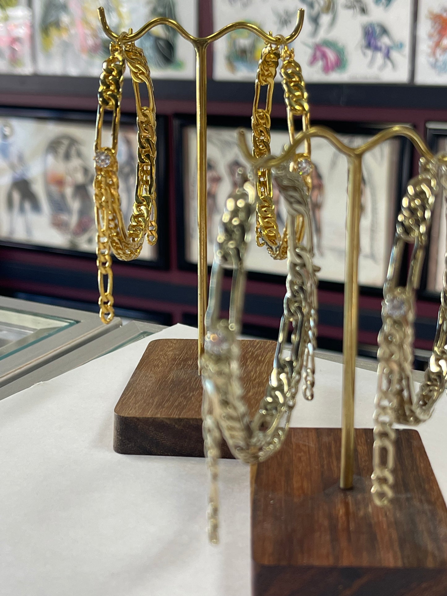 Hesher Earrings from Maya Jewery