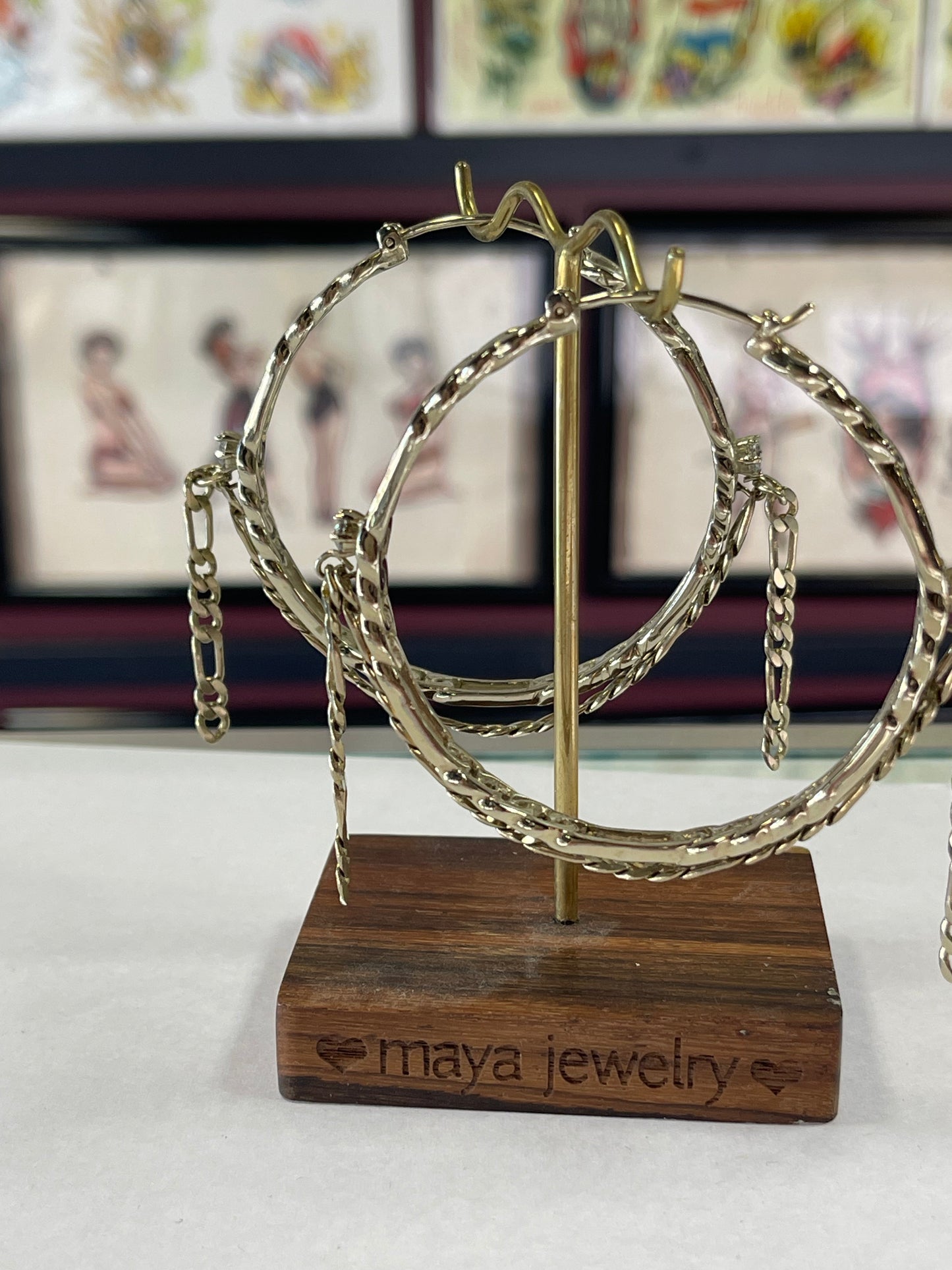 Hesher Earrings from Maya Jewery