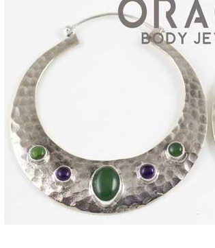 Nephrite Jade & Amethyst
