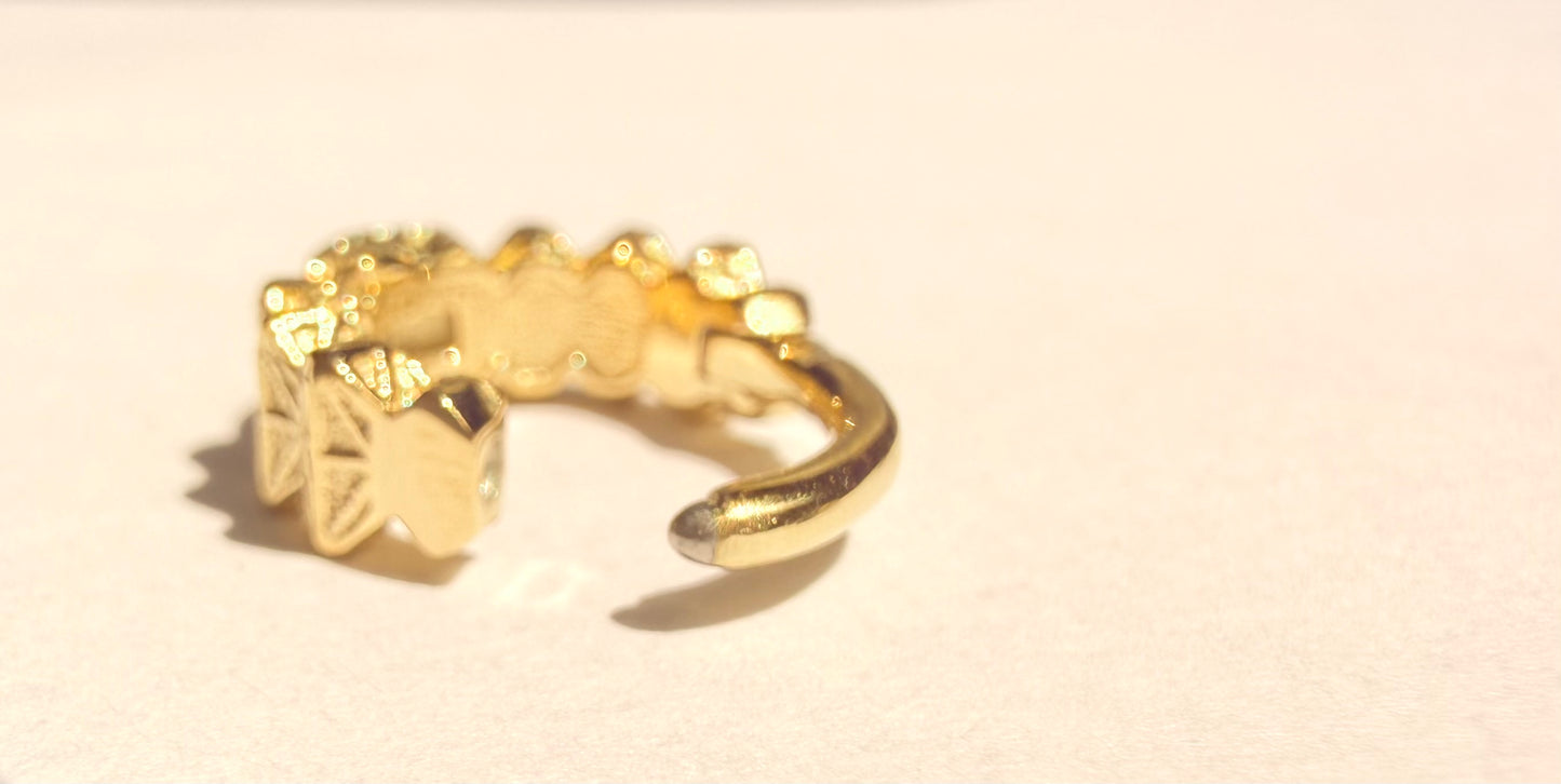 Penrose - Ion plated gold - Clicker by Tether