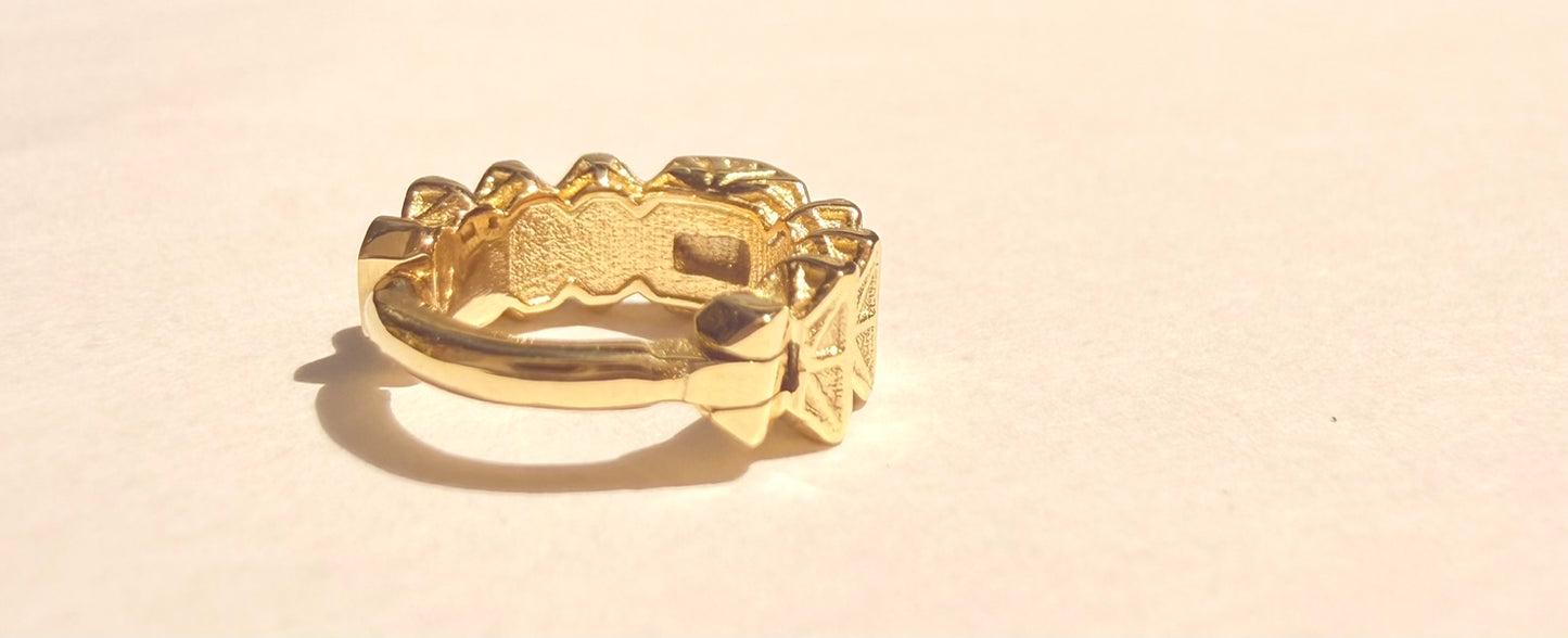 Penrose - Ion plated gold - Clicker by Tether