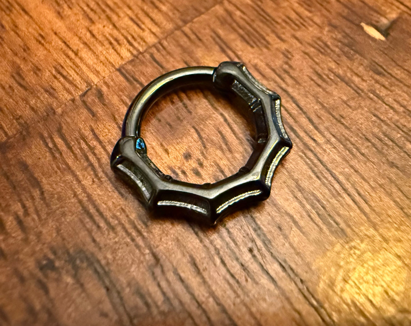 Prana - PVD coated obsidian - Clicker by Tether