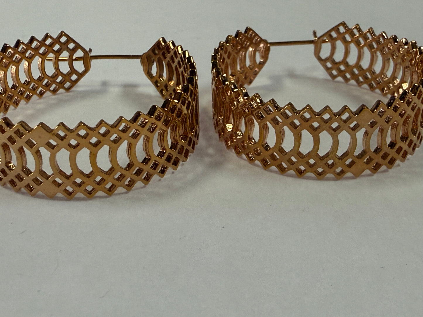 Snakeskin Knocker Earrings from TAWAPA