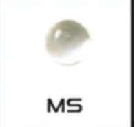Natural Stone curved barbell - Post only