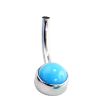 Natural Stone curved barbell - Post only