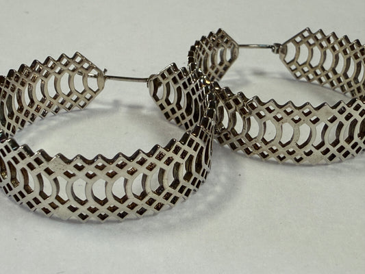 Snakeskin Knocker Earrings from TAWAPA