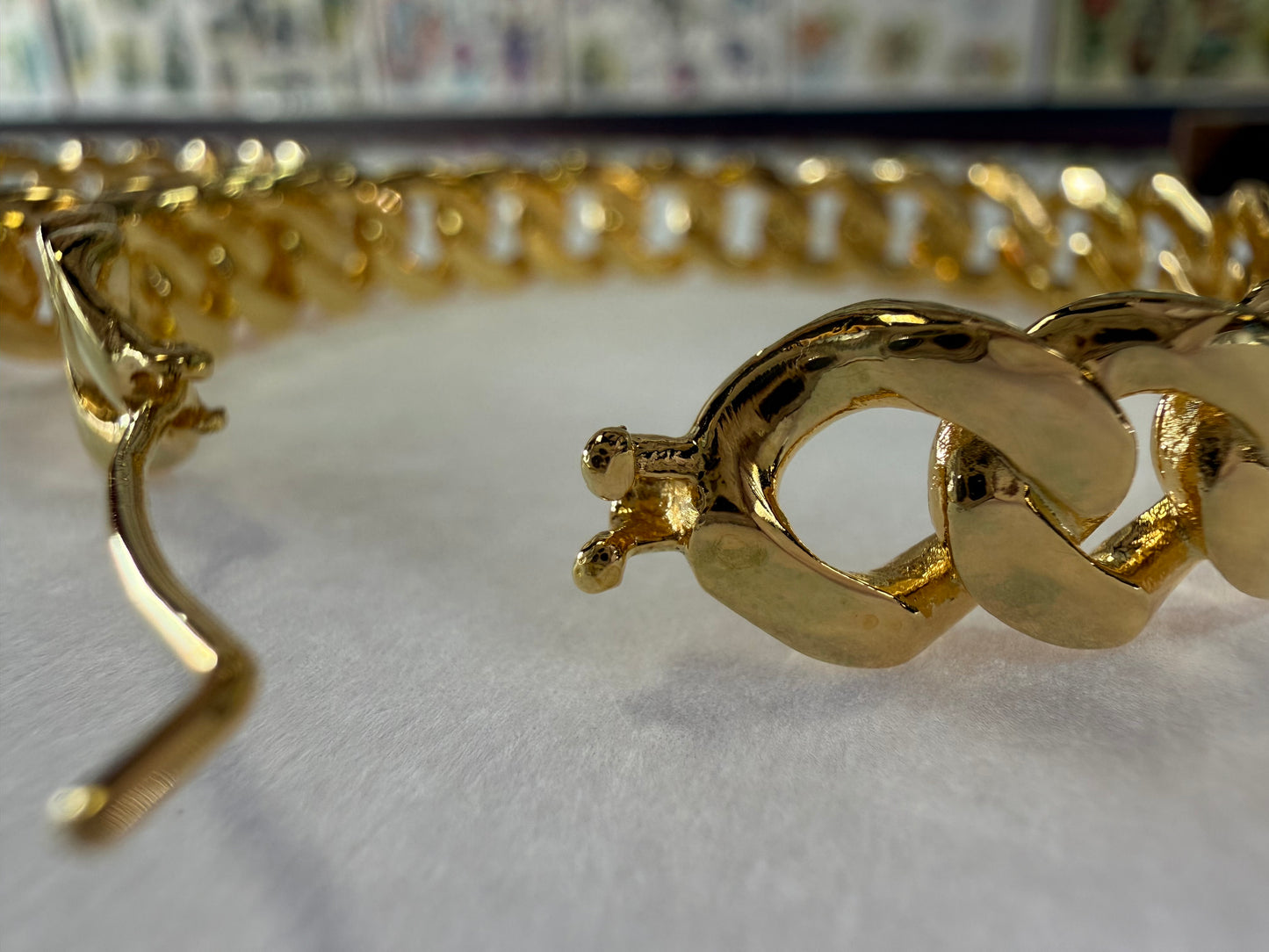 Chain Smoke Earrings from MAYA