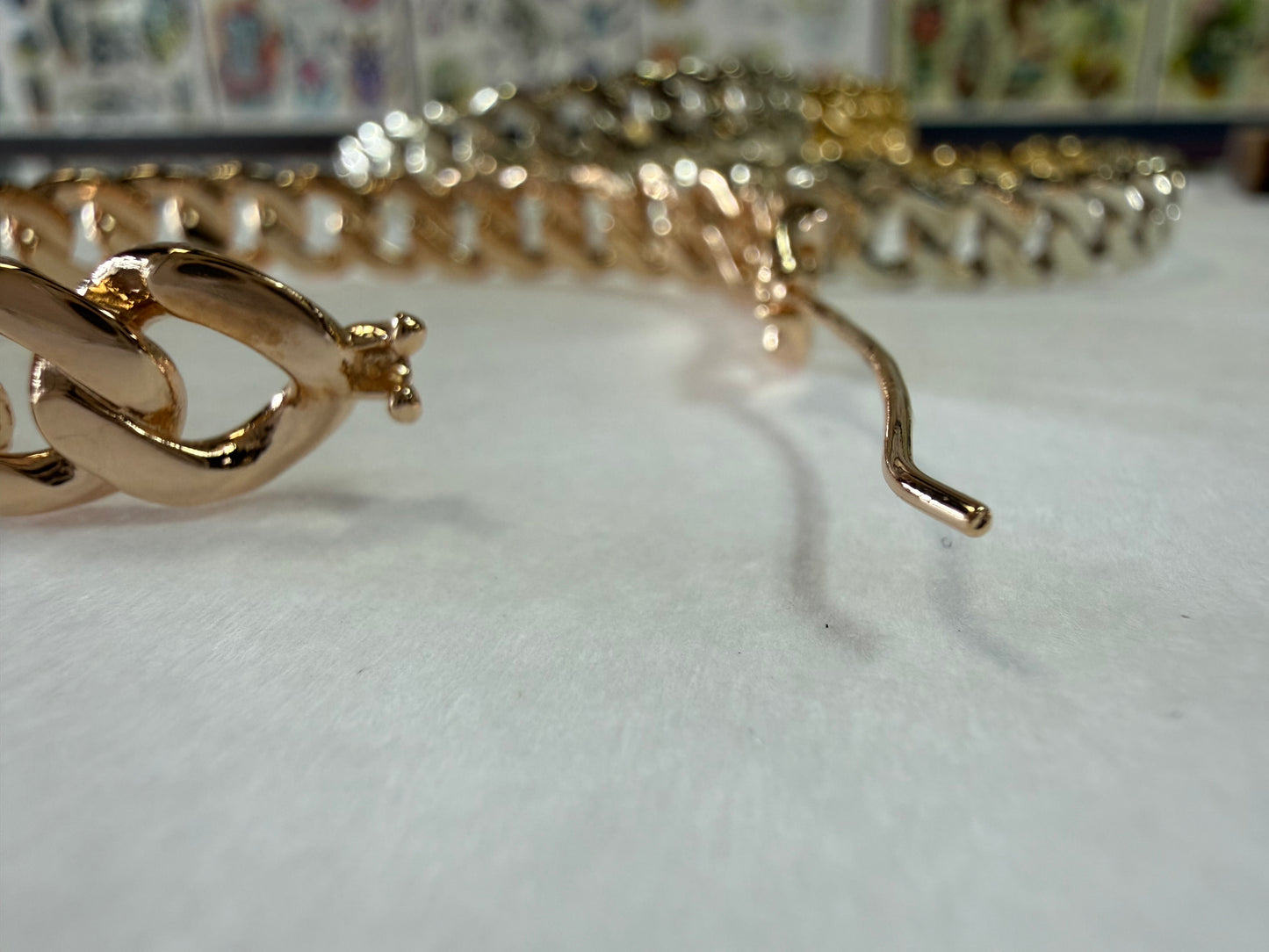 Chain Smoke Earrings from MAYA