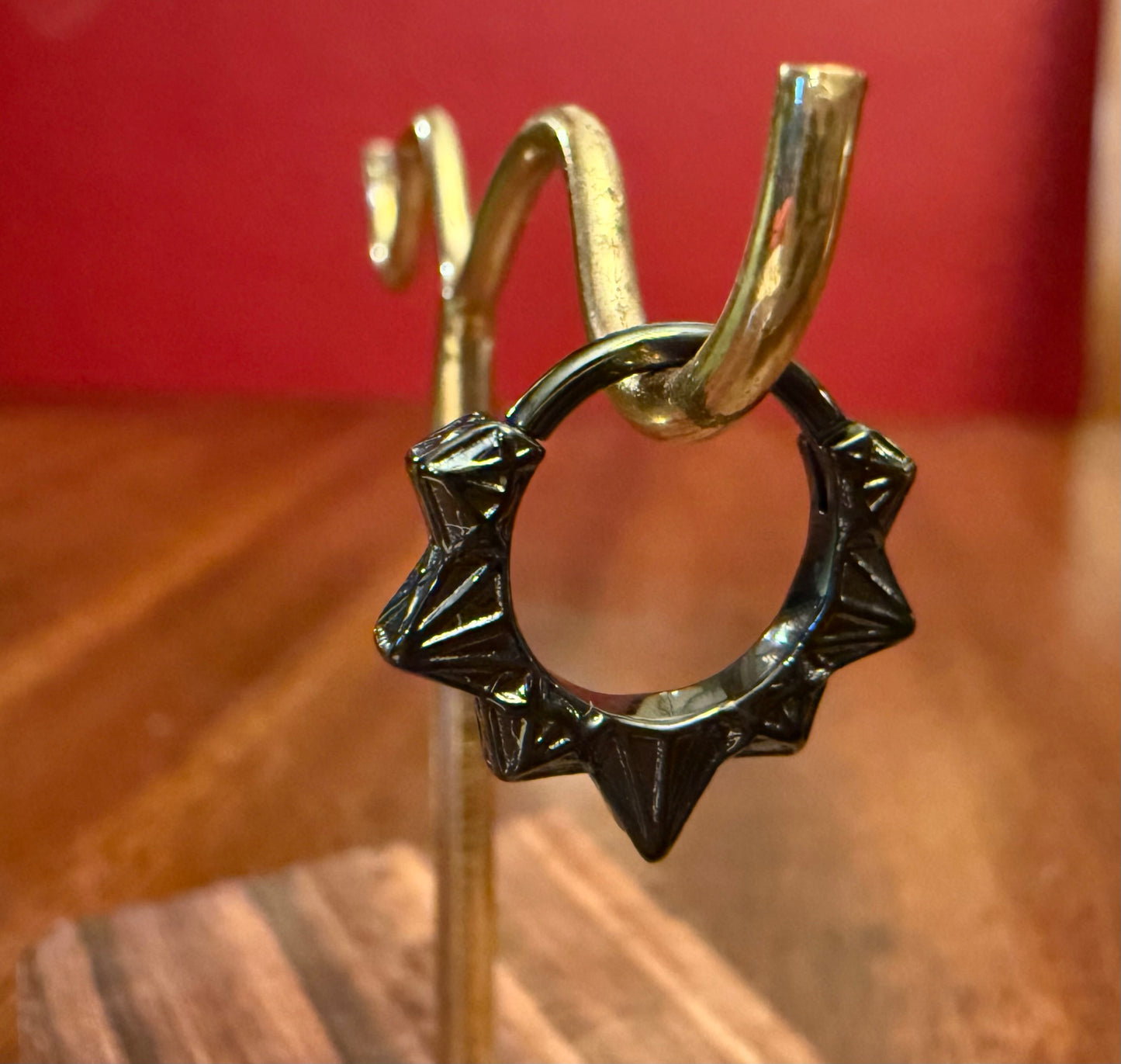 Clash - PVD coated Obsidian - Clicker by Tether