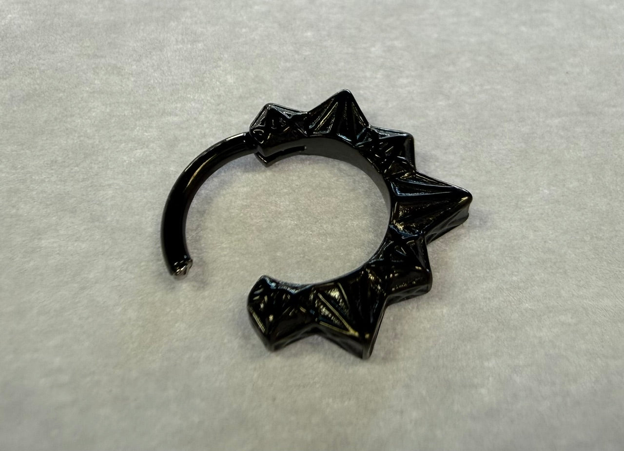 Clash - PVD coated Obsidian - Clicker by Tether