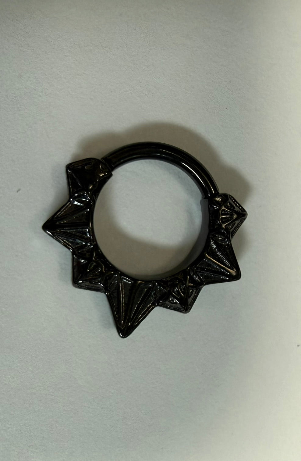 Clash - PVD coated Obsidian - Clicker by Tether