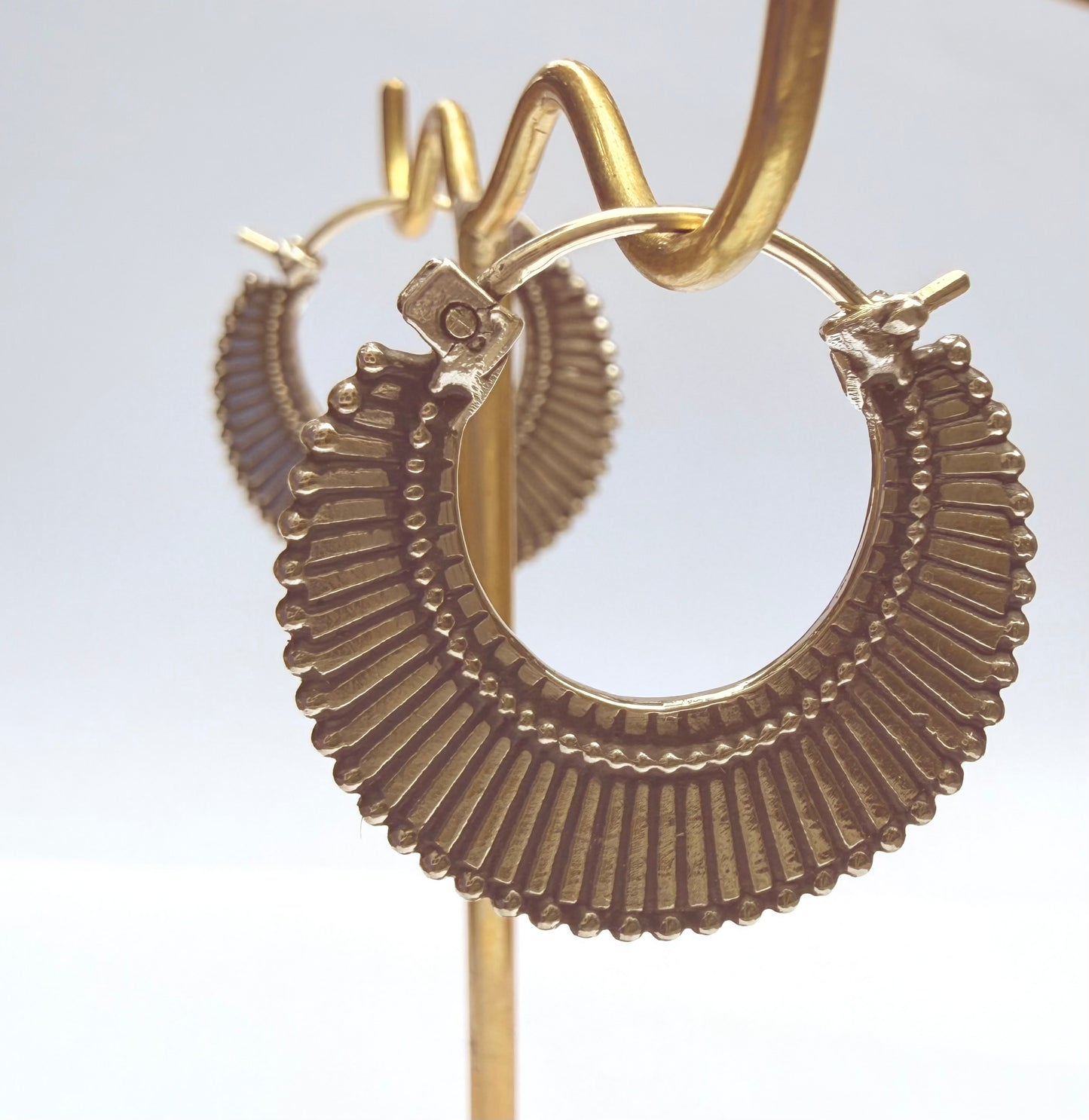 Dissent earrings by Maya Jewelry