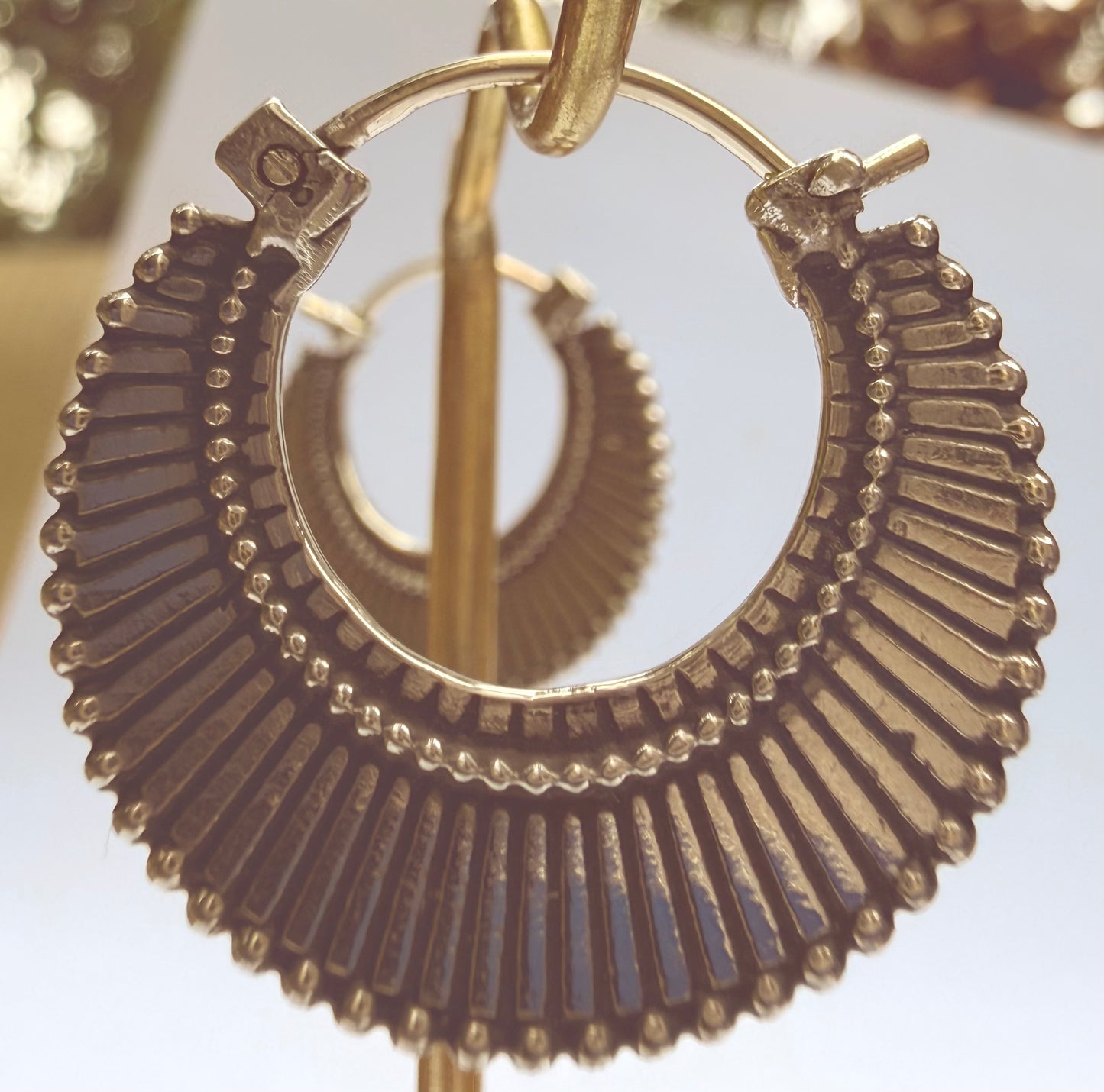 Dissent earrings by Maya Jewelry