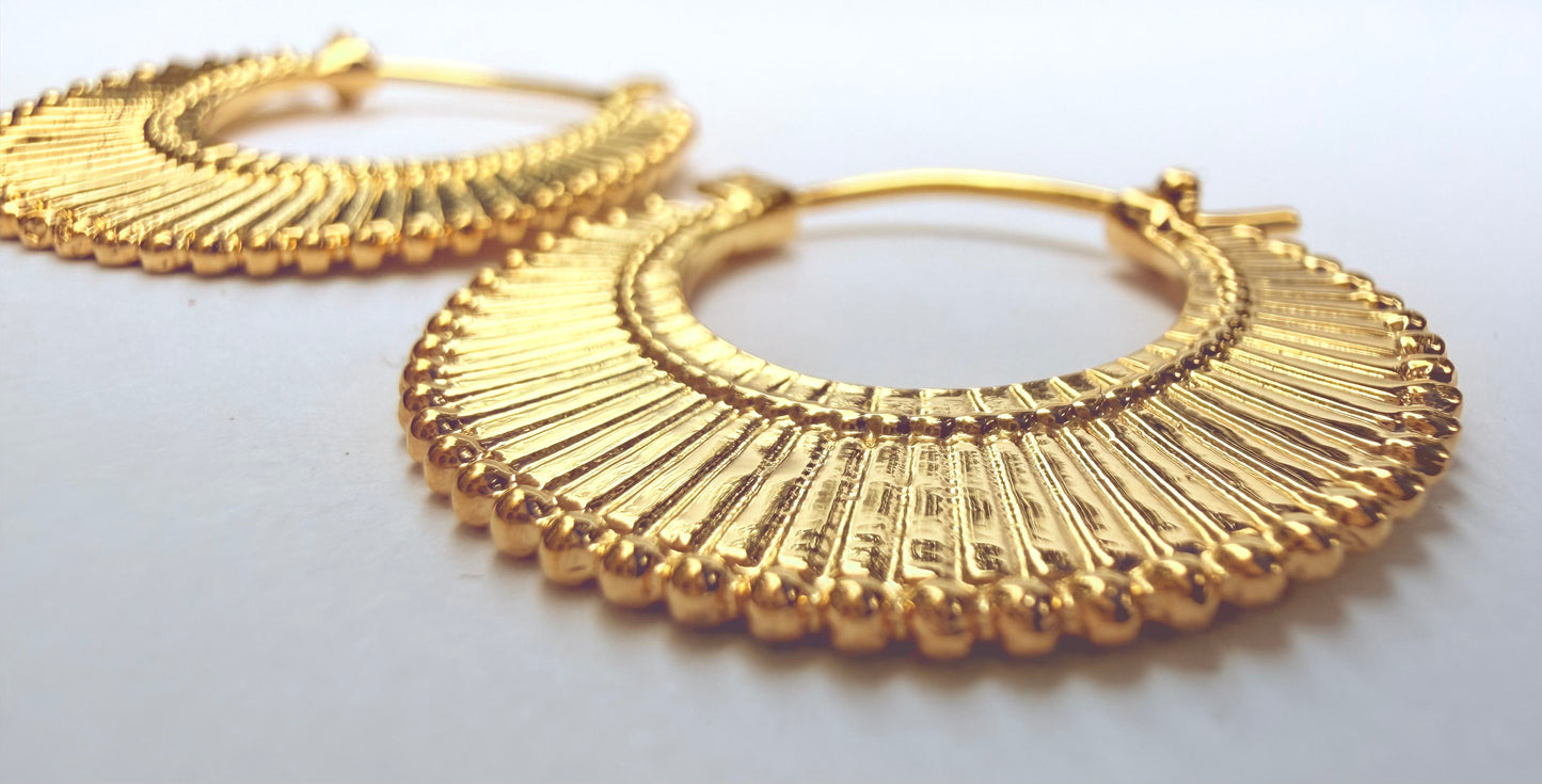 Dissent earrings by Maya Jewelry