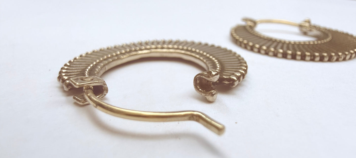 Dissent earrings by Maya Jewelry
