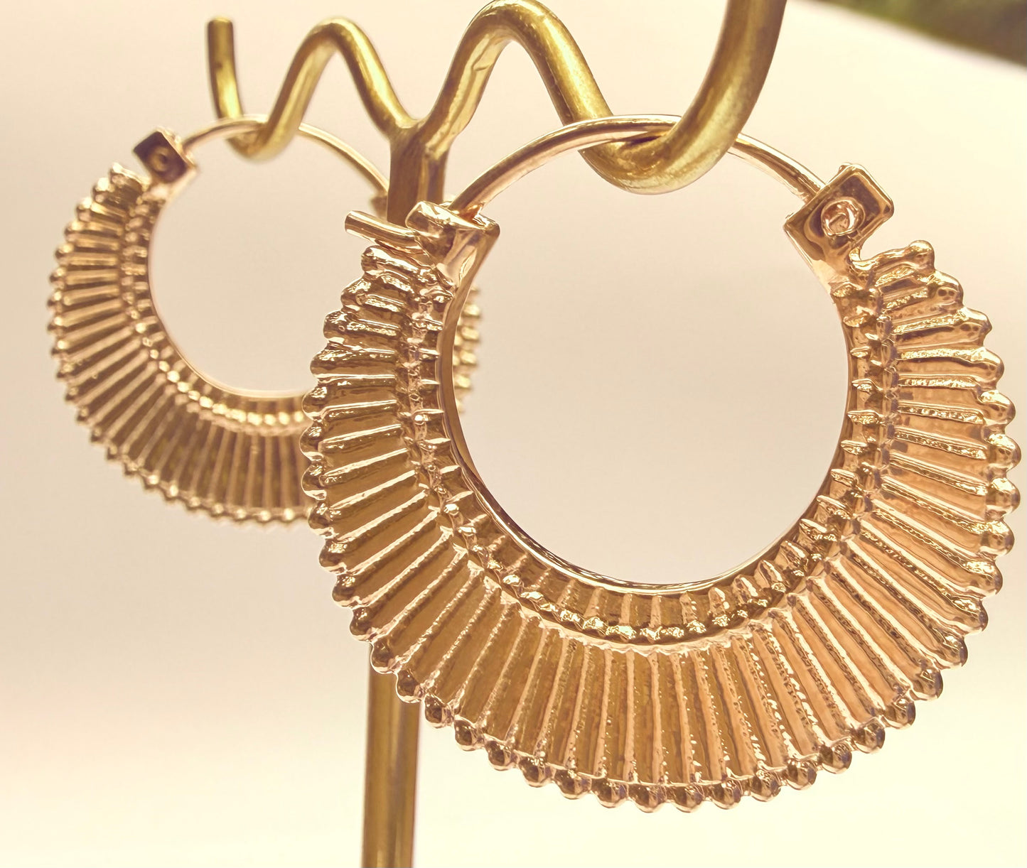 Dissent earrings by Maya Jewelry