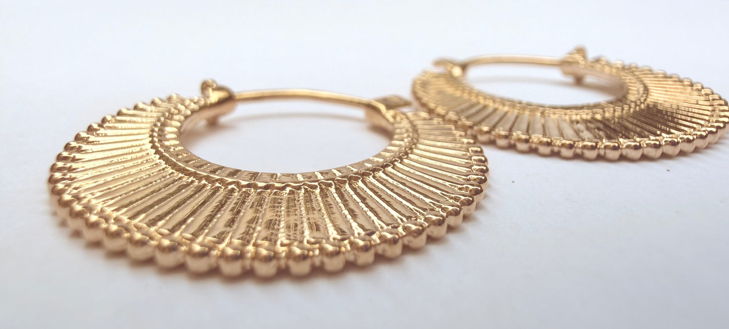 Dissent earrings by Maya Jewelry