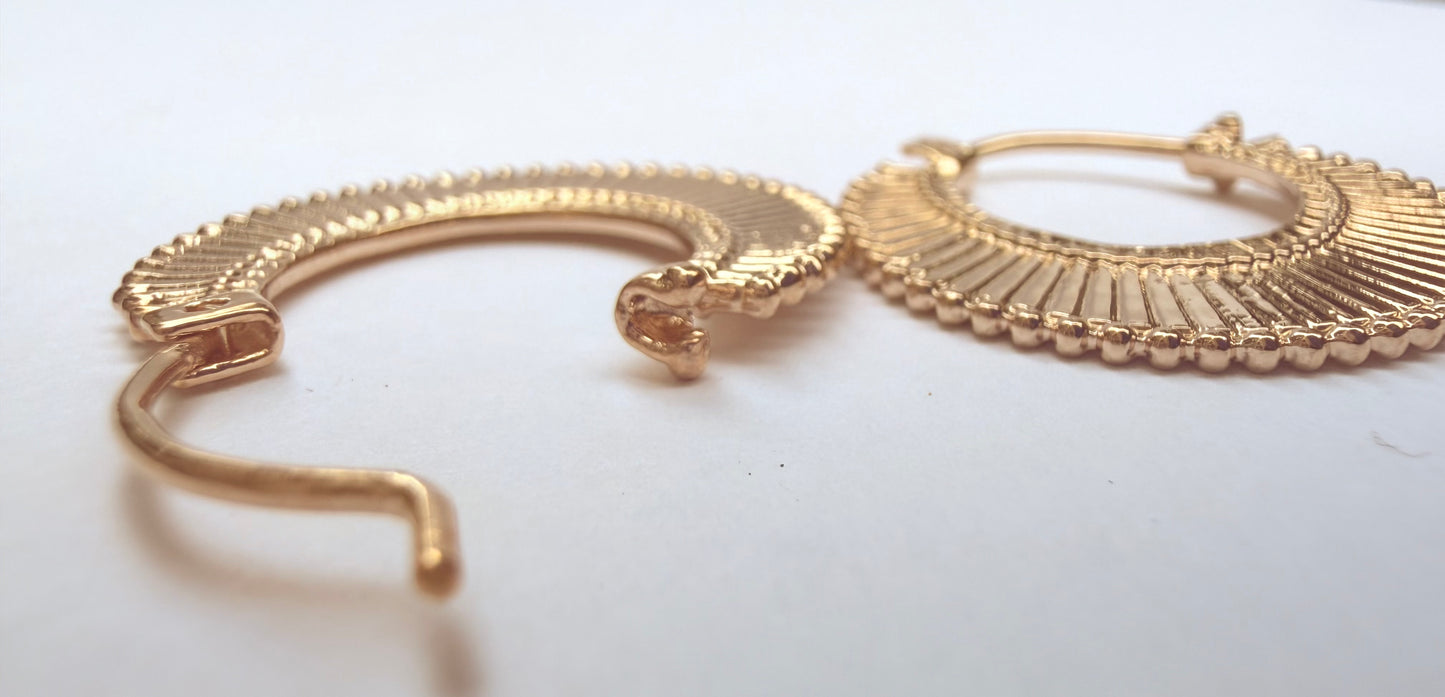 Dissent earrings by Maya Jewelry