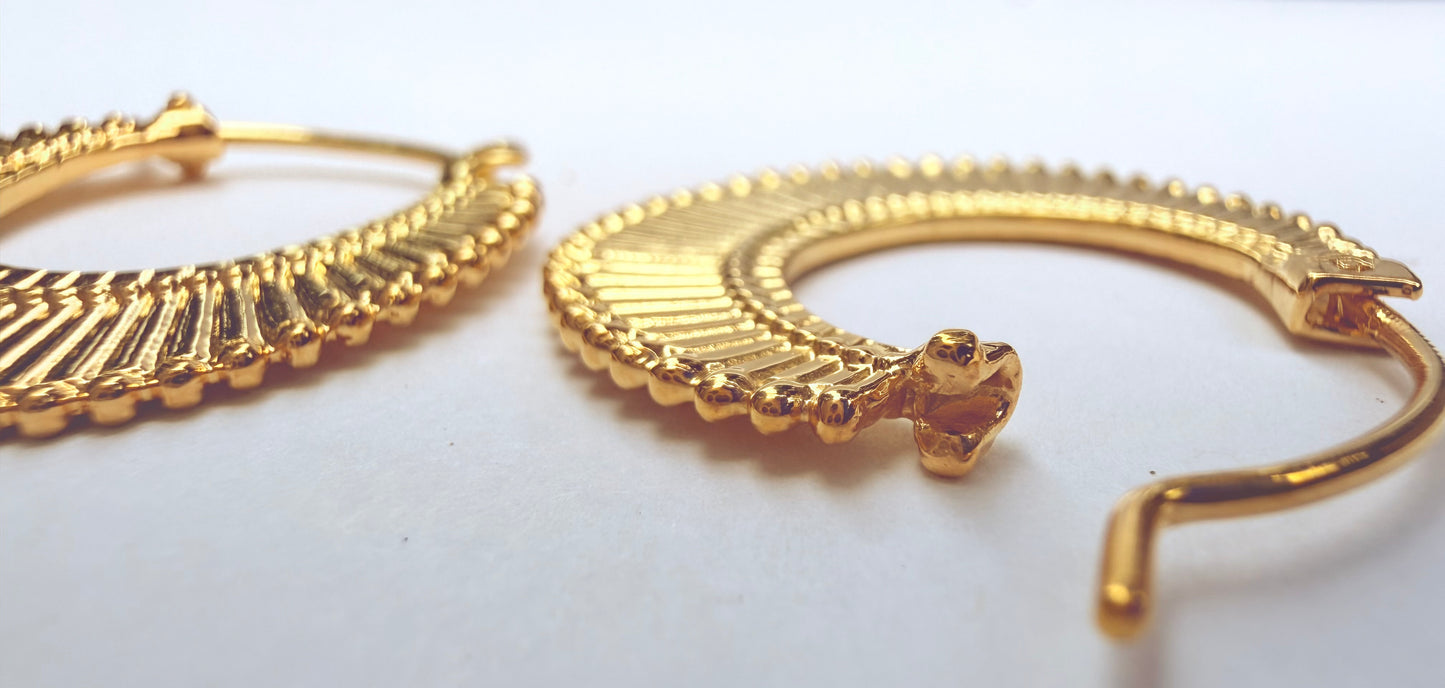 Dissent earrings by Maya Jewelry