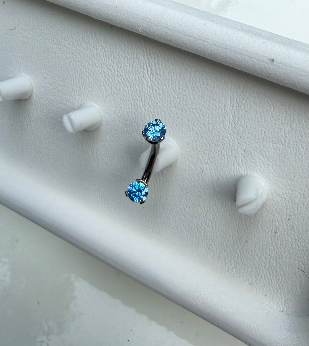 Titanium Curved Barbell - Prong
