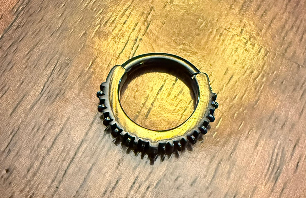 Omni - PVD coated obsidian - Clicker by Tether