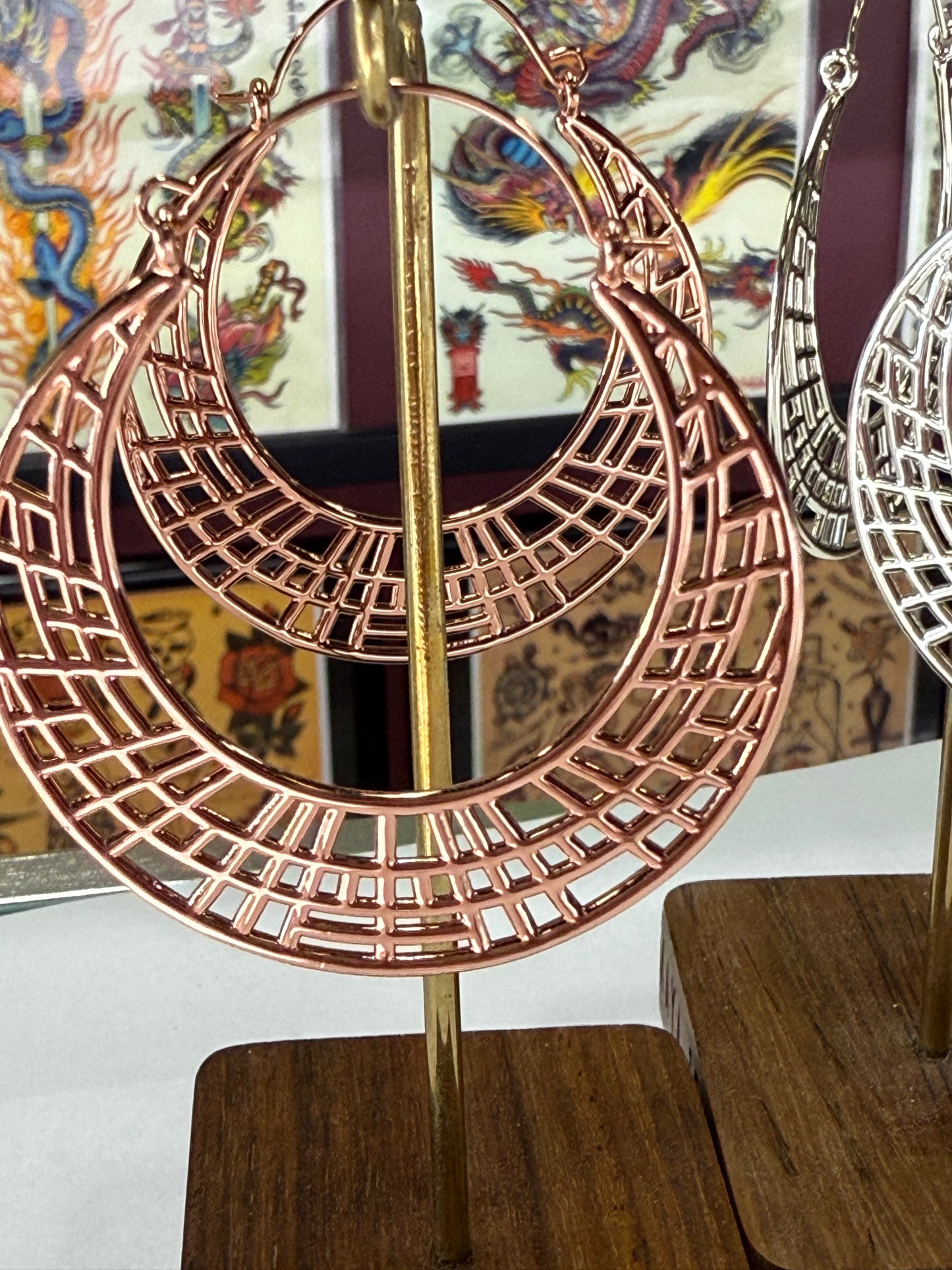 Prometheus earrings from TETHER