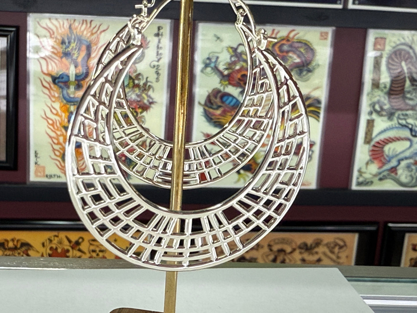 Prometheus earrings from TETHER