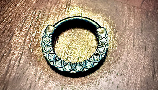 Solare - PVD coated obsidian - Clicker by Tether