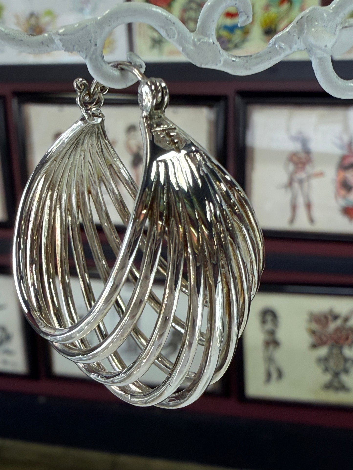 Warrior Hoop Earrings from TAWAPA